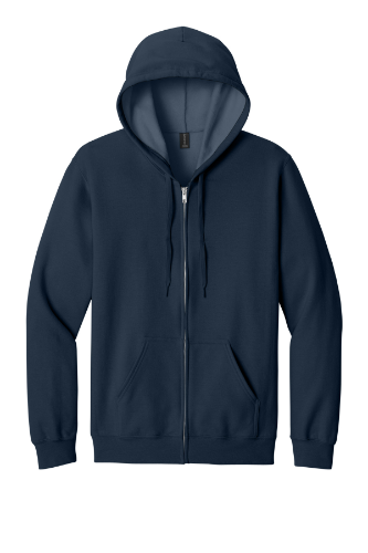 Picture of Gildan Softstyle Midweight Fleece Full-Zip Hooded Sweatshirt