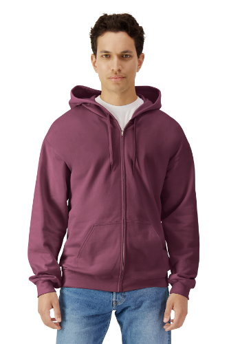 Picture of Gildan Softstyle Midweight Fleece Full-Zip Hooded Sweatshirt