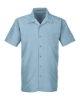 Picture of Harriton Men's Barbados Textured Camp Shirt