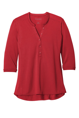 Picture of Port Authority Women's UV Choice Pique Henley