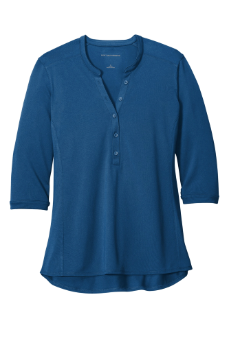 Picture of Port Authority Women's UV Choice Pique Henley