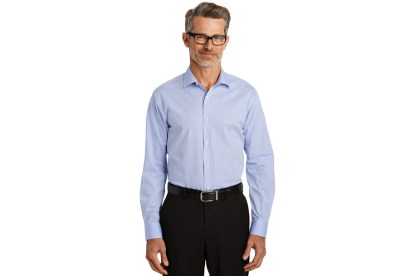 Picture of Red House Graph Check Non-Iron Shirt, Light Blue, M