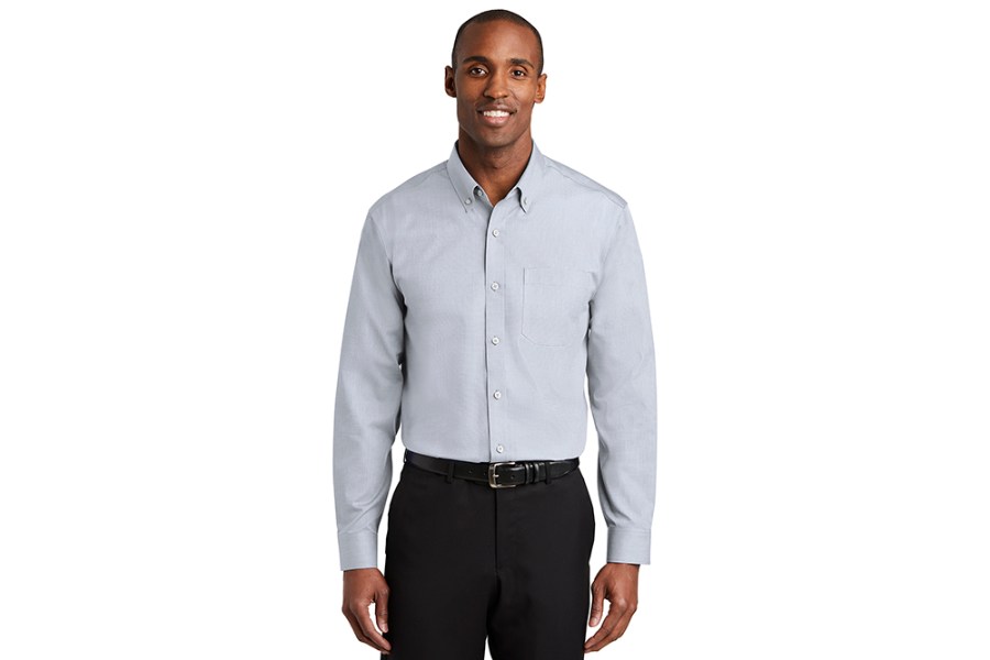 Picture of Red House Nailhead Non-Iron Shirt, Ice Grey, 2XL