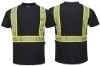 Picture of Portwest Iona Plus Black Short Sleeve T-Shirt