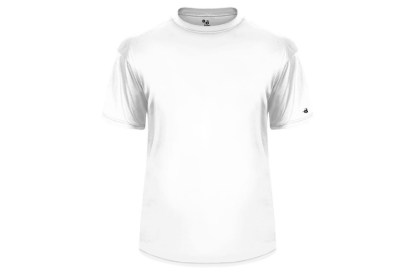 Picture of Badger Triblend Performance T-Shirt, White, M